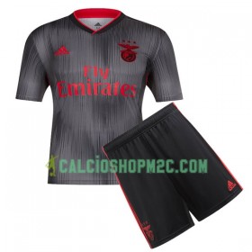 Benfica Bambino Maglia Trasferta 2019/2020 Manica Corta (+ Pantaloncini) 